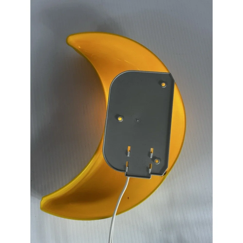 IKEA Smila Crescent Moon Mane Yellow Bedroom Wall Night Light‎